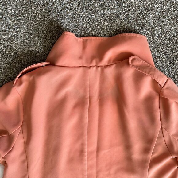 Avec Les Filles Jacket Open Front NO BELT Thin Lightweight New Womens Size XL - Picture 6 of 9